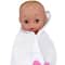 Goldberger Baby's First® Bathtime with Softina™ 11" Baby Doll with Pink Towel